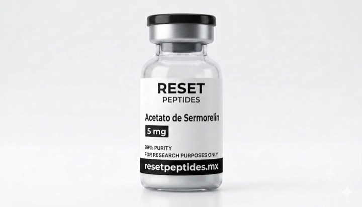 Vial de Sermorelin Acetate 5 mg